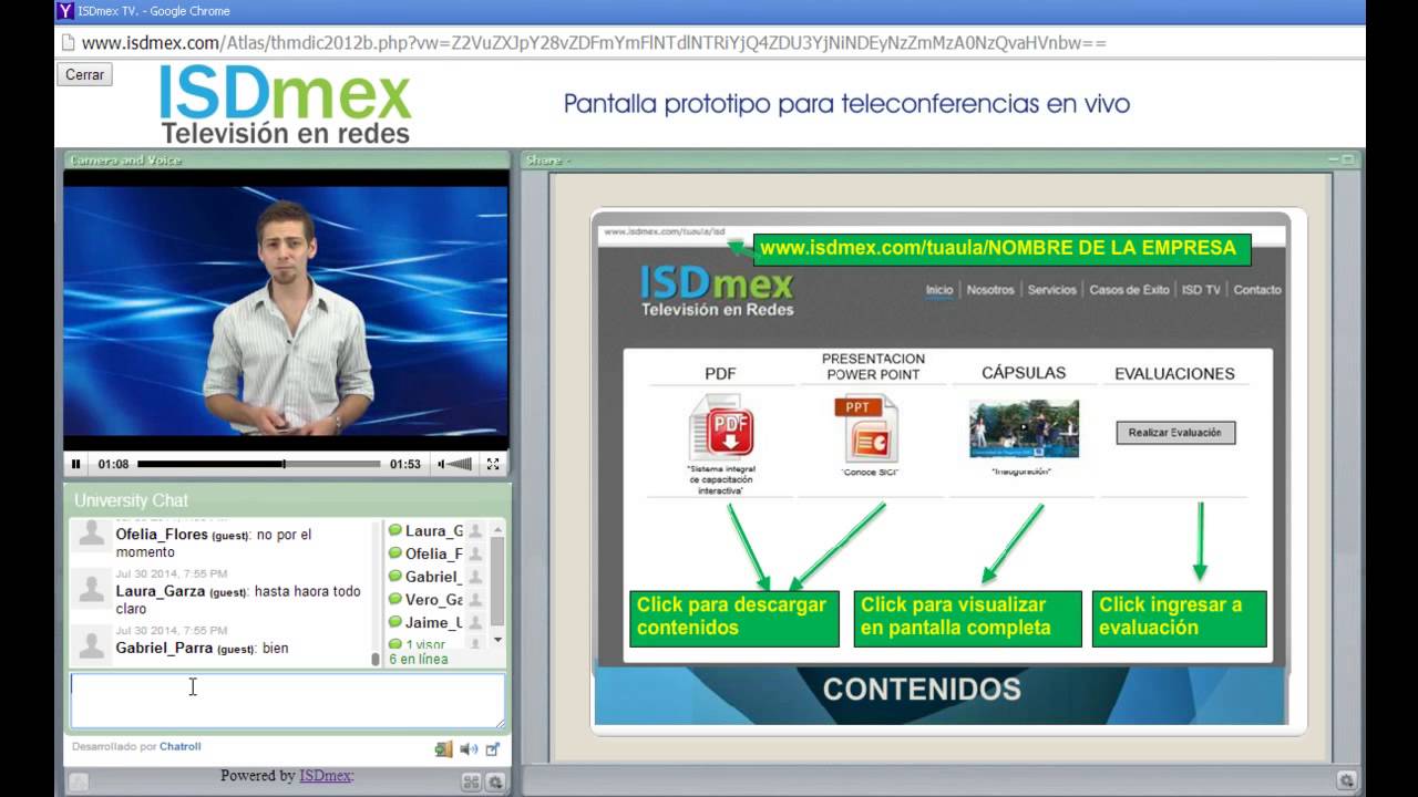 Capacitación Interactiva ISDmex - YouTube