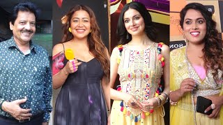 Divya Khosla, Neha Kakkar, Sayli Kamble And Udit Narayan At The Sets Of The Superstar Singer 3