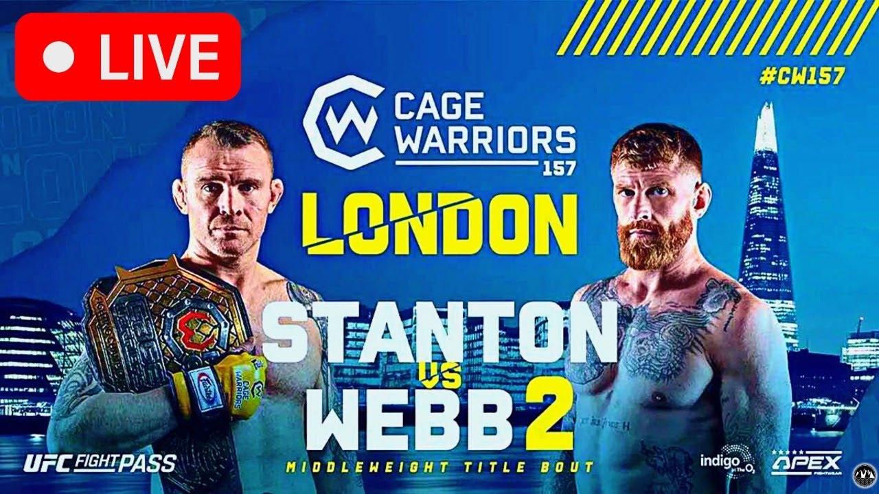 cage warriors watch live