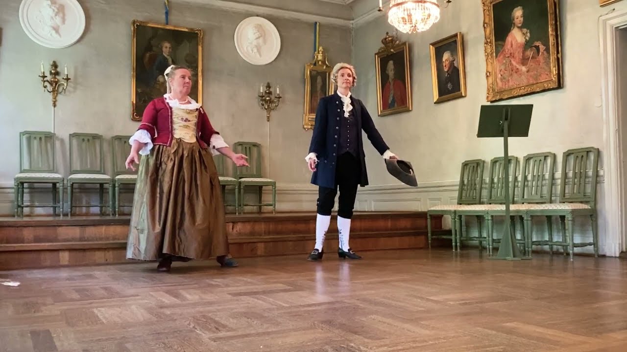 Reverens för dans på 1700-talet