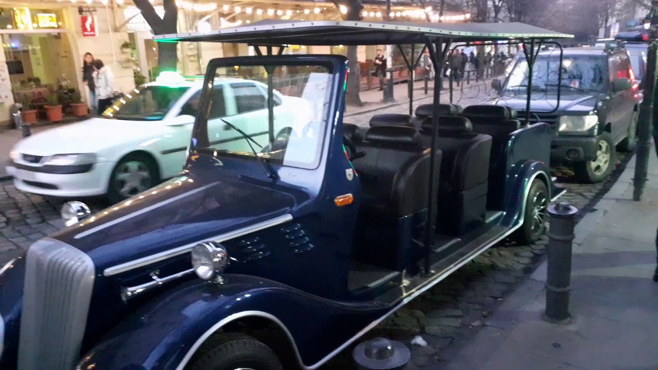 The old car in Georgia - YouTube