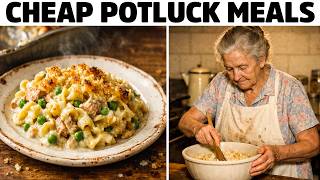 30 CHEAP Forgotten Church Potluck Dinners You Can Make Today