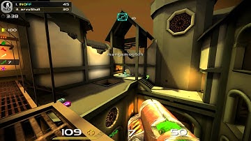 Quake Live 1440p maxed graphics gameplay PART 19 (Session 7) - Playing with thund3rbolt