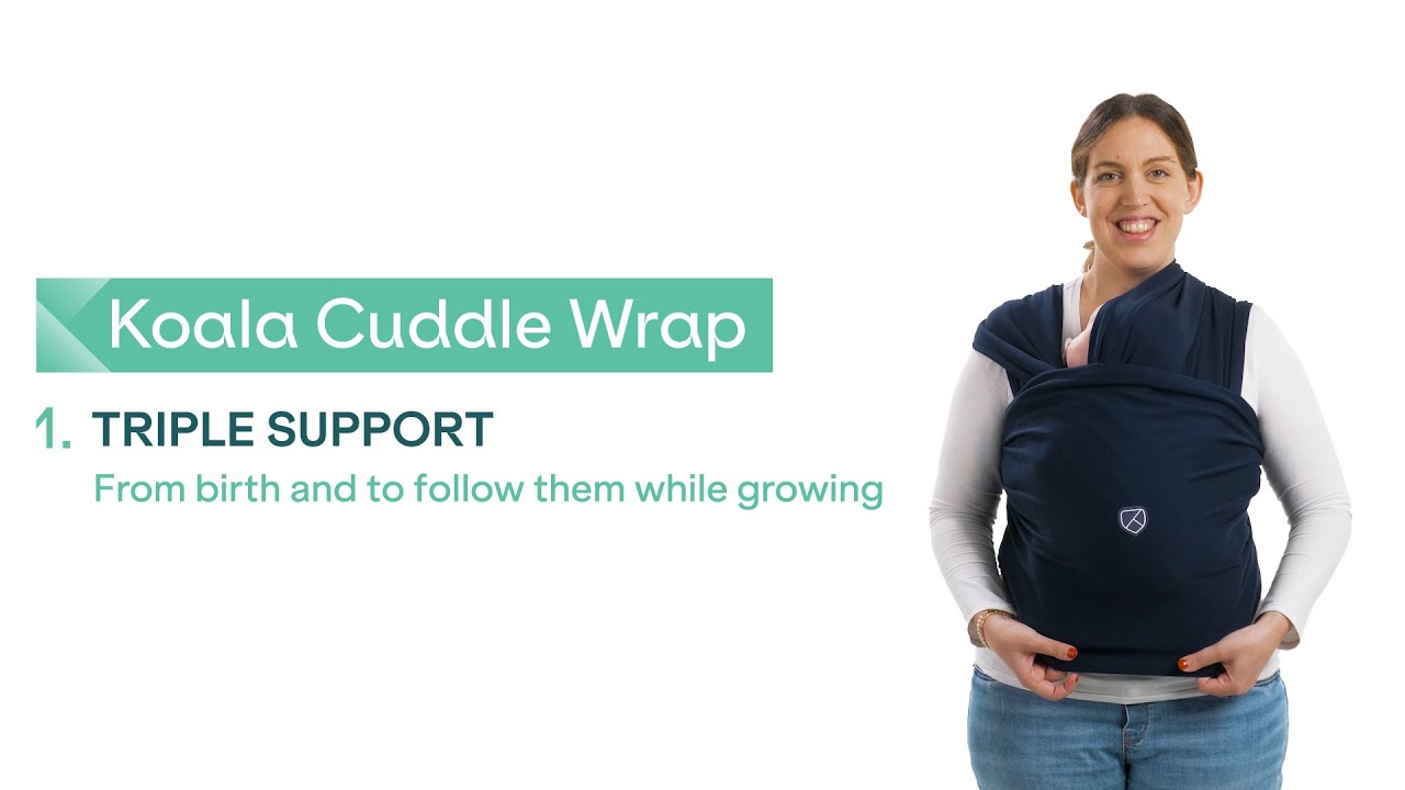 Koala Babycare EasyTo-wear Baby Carrier Sling Wrap Cuddle Band Adjustable  Unisex