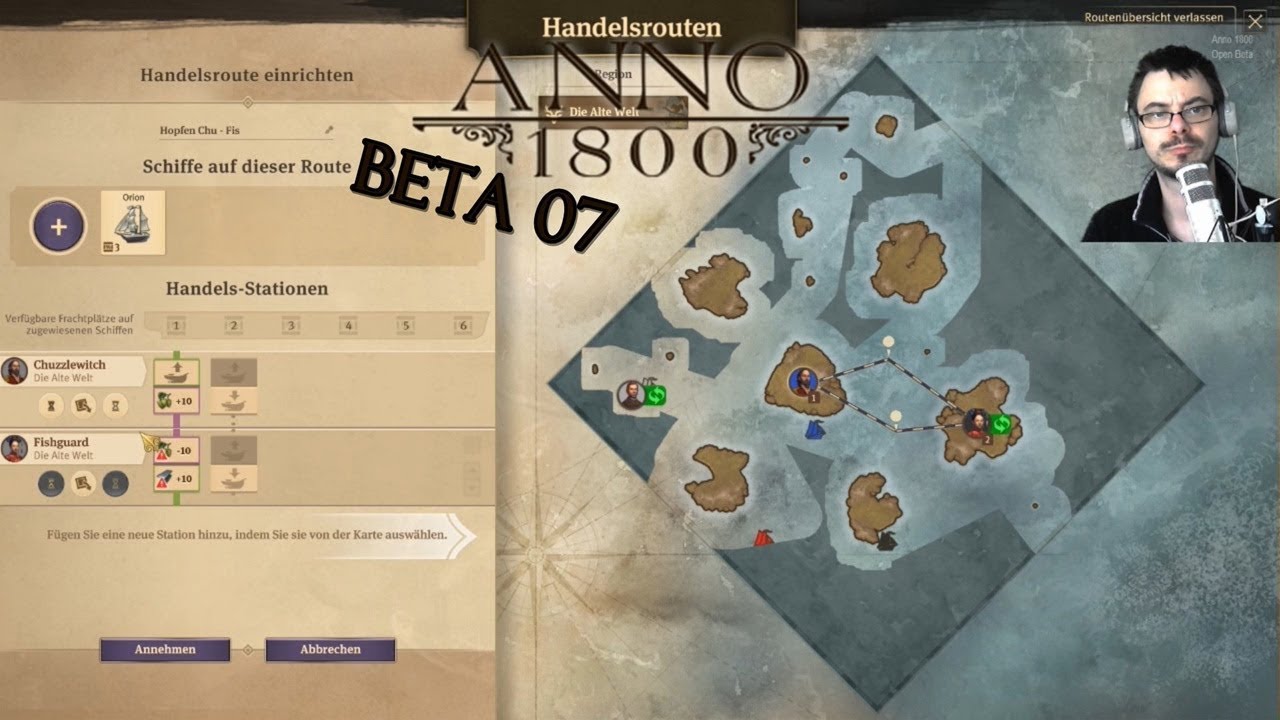 Lets test☢Anno 1800 BETA☢[07]Handel Problem[German]