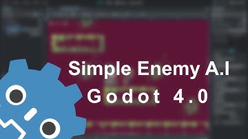 Godot 4 : How to make Simple Enemy AI (TIMELAPSE)