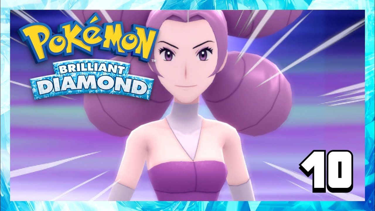 FANTINA THE GHOST TYPE GYM LEADER, CYRUS WE MEET AGAIN?! [Pokemon Brilliant Diamond - Part 10]