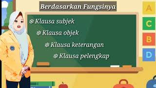 Jenis klausa, jenis kalimat bahasa Indonesia