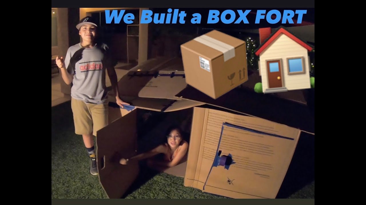 Box Fort: We Built a Box Fort - YouTube