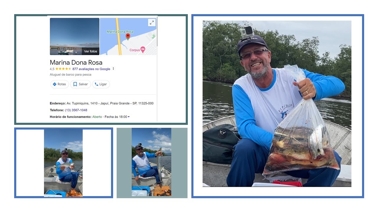 Pescaria na Marina Dona Rosa - Praia Grande - SP - YouTube