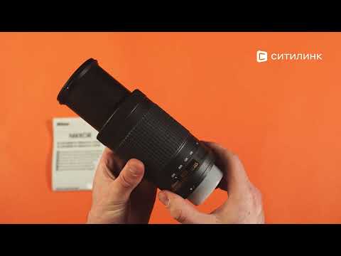 Обзор объектива Nikon AF-P DX NIKKOR 70-300mm f/4.5-6.3G ED | Ситилинк