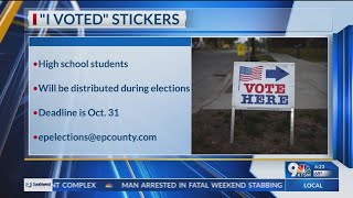 Countywide Design Contest to Determine the 2024 I Voted Sticker for El Paso County