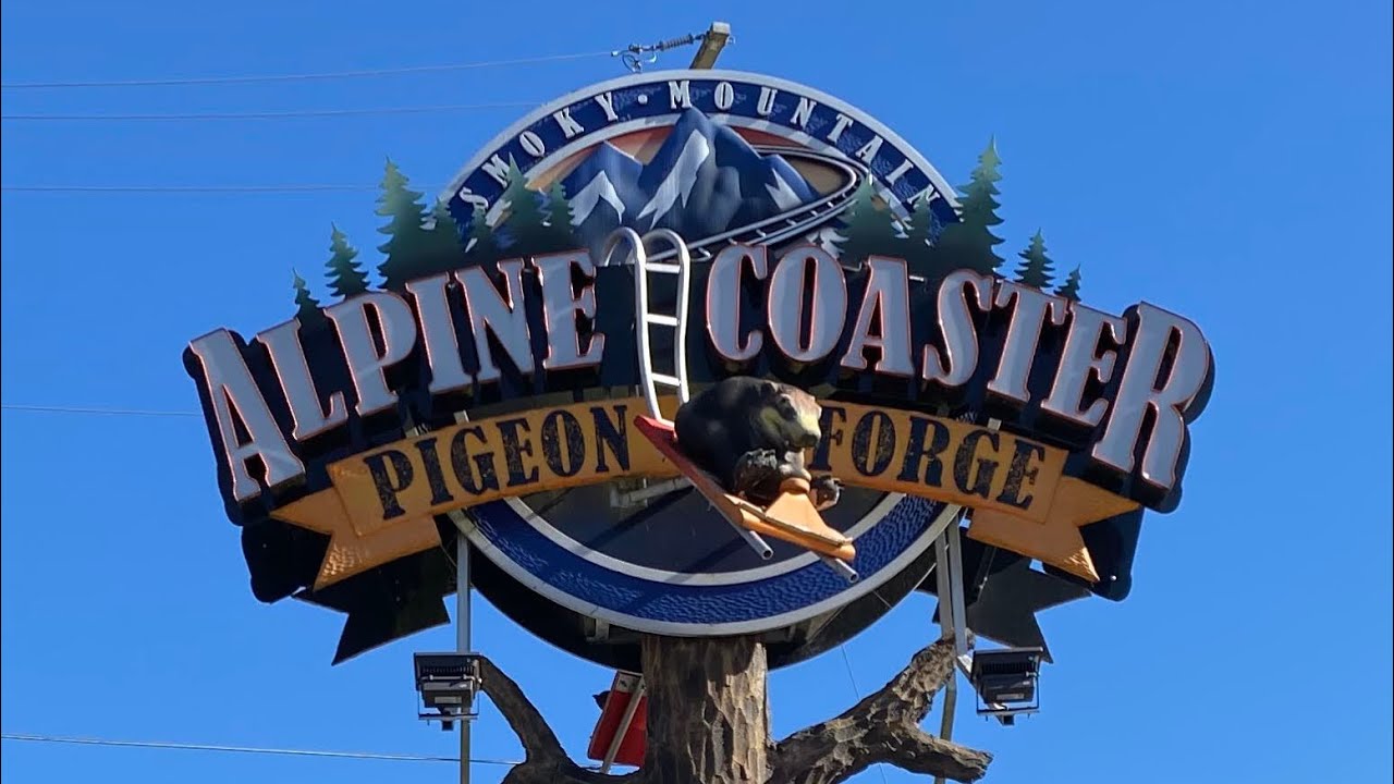 Smoky Mountain Alpine Coaster Pigeon experience YouTube