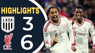 LIVERPOOL | Barcola Destroyed LASK Away From Home • UCL