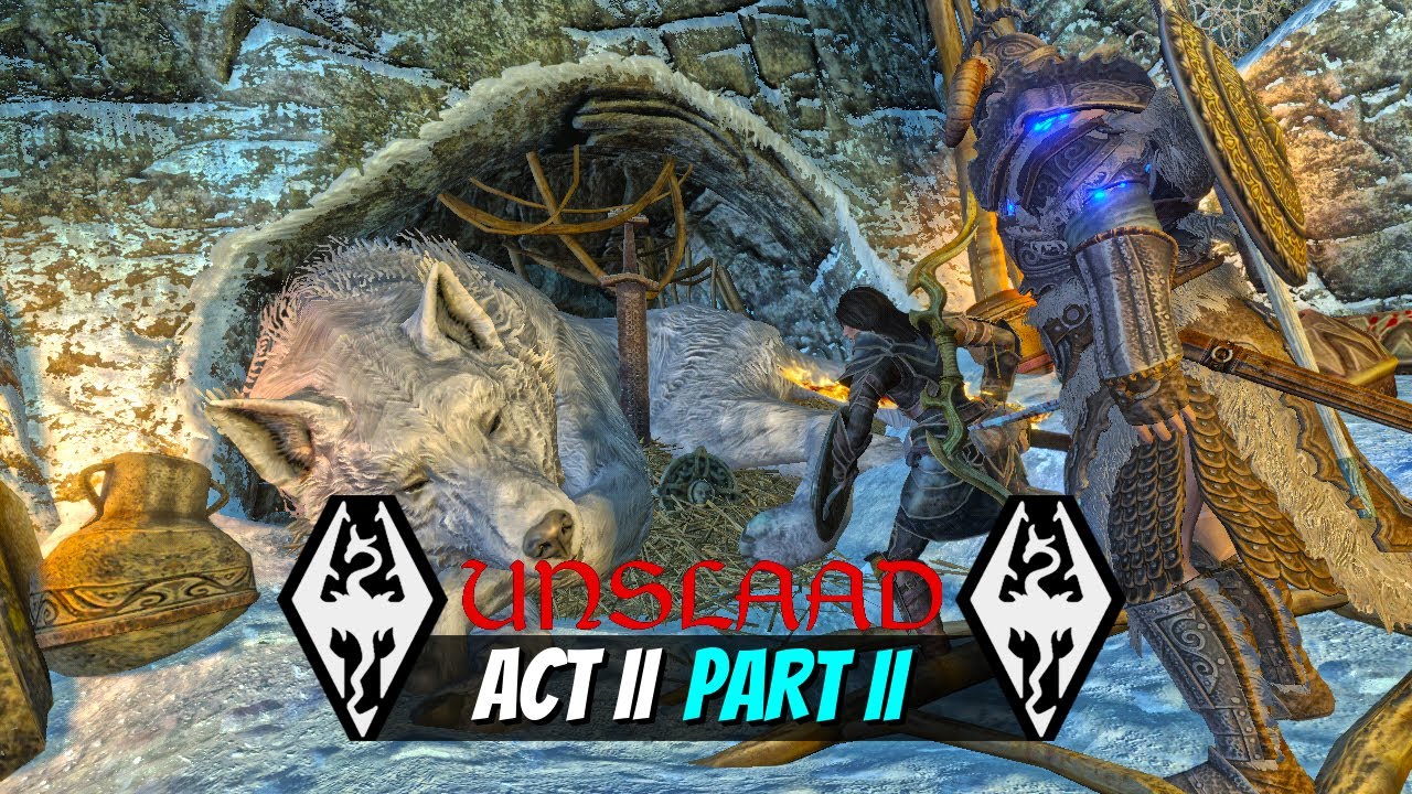 Skyrim AE - Unslaad - REMASTERED (Quest Mod) Act. II | Part II (Lingering Snow)