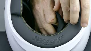 LS2 Helm   Spitfire OF599 liner