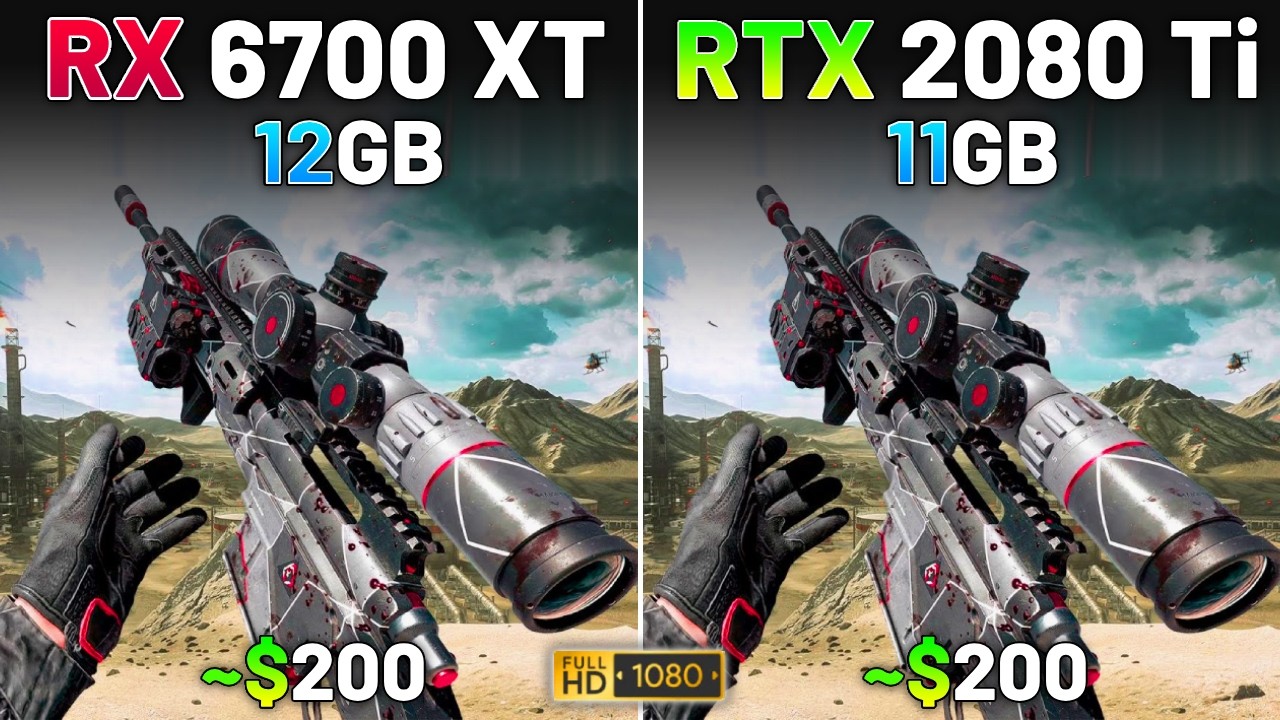 RX 6700 XT vs RTX 2080 Ti in 2026 | Test in 15 Games | 1080p - YouTube