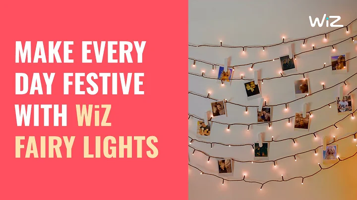 Make every day festive with WiZ fairy lights