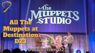 All The Muppets at Destination D23 2023