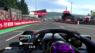 Lewis Hamilton Pole Lap | 2020 Belgian Grand Prix