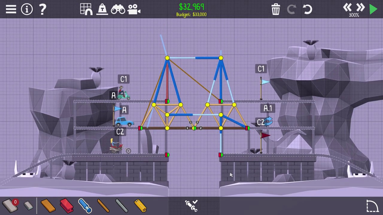 Poly Bridge 2 Solution Twists And Turns 4 15 Youtube