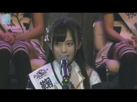 Snh48第一回選抜総選挙 第4位 鞠婧禕 ジュー ジンイー のコメント Youtube