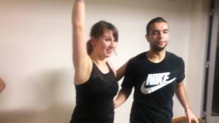 Cours débutant de calisabor salsa Caleña, salsa Colombienne