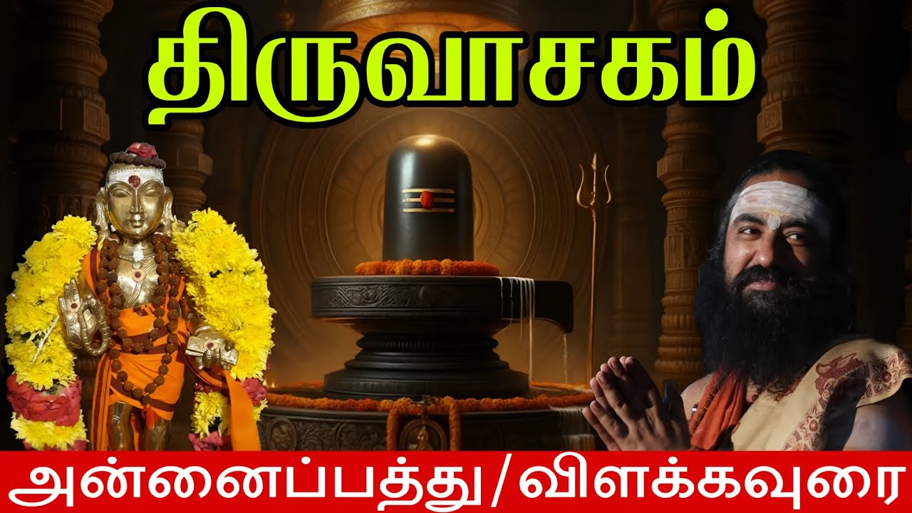 அன்னைப்பத்து|விளக்கவுரை|திருவாசகம்#வாதவூரடிகள் #satsang #speech #spritual #manivasagar #sivalogam 