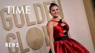 The Biggest Moments From The Golden Globes Red Carpet