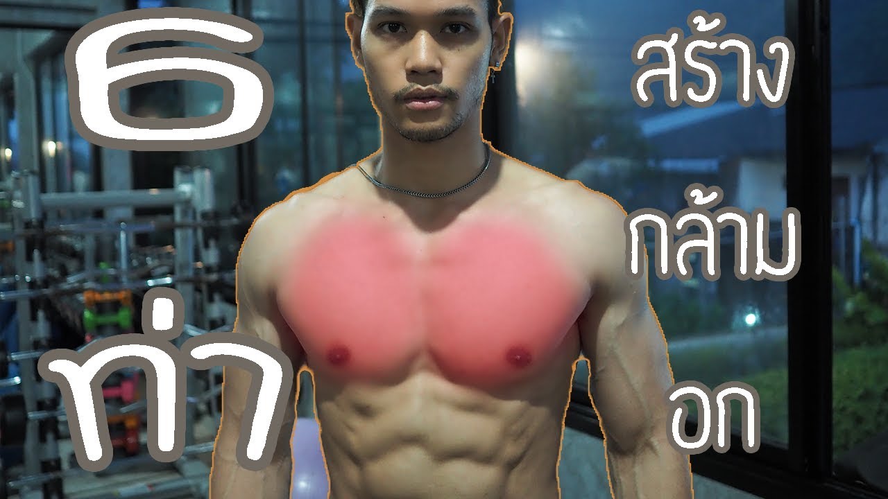 6 ท่าสร้างกล้ามอก [Chest Workout]