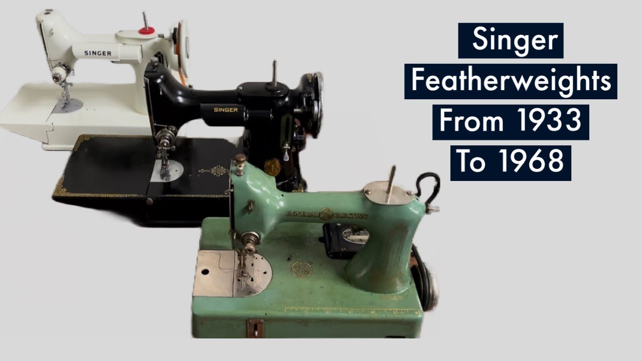 Singer 221 Featherweight Sewing Machine-Comparing 1933-1968 