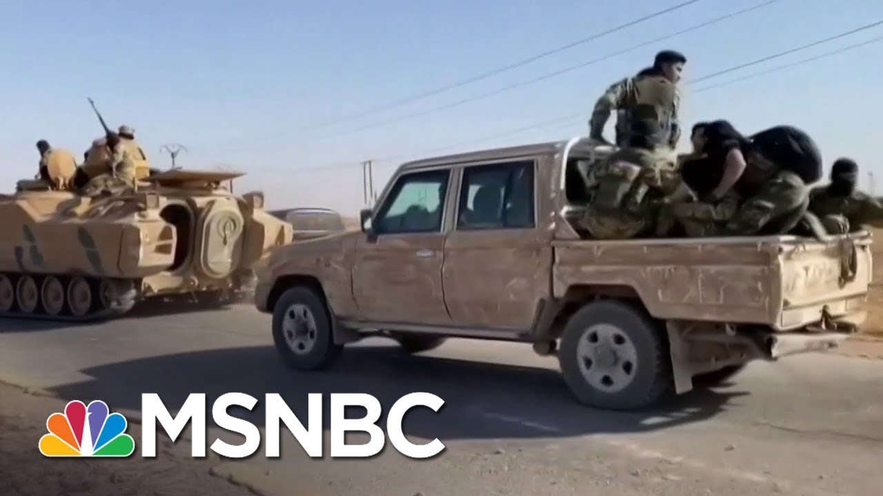 Hundreds Of ISIS Family Members Escape Camp In Syria Amid Turkish Advance | MSNBC