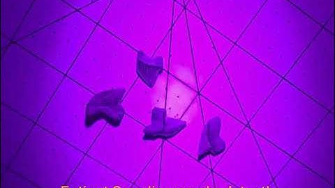 Extinct sharks teeth under UV light