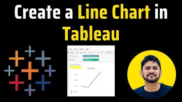 How to create a Line Chart in Tableau | Tableau Tutorial | Amit Thinks | 2025