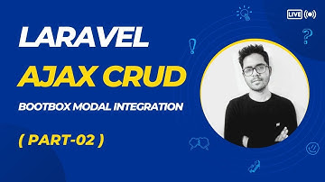 Laravel Ajax CRUD Tutorial with Jquery: Bootbox Modal Integration (Part-02) by SR SIHAB