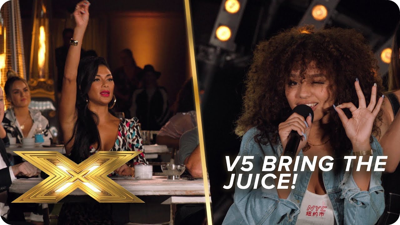 V5 bring the JUICE! | X Factor: Celebrity