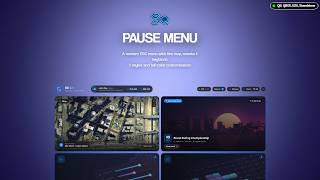 SQ Pause Menu | Modern Custom ESC Menu - [FiveM SCRIPT]