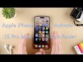 How to Turn On Low Power on the Apple iPhone 15 || Apple iPhone 15 Pro Max