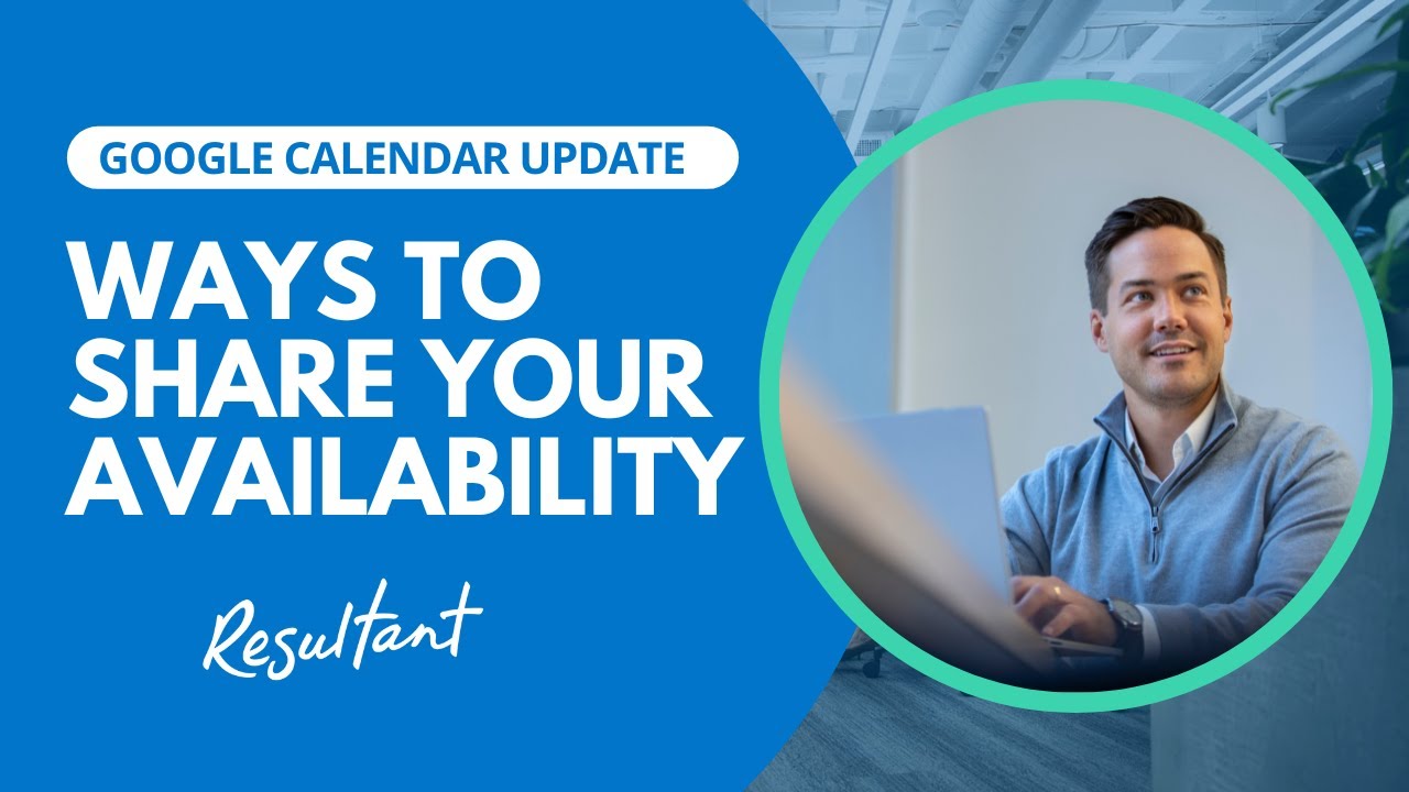 Ways to Share Your Availability In Google Calendar YouTube