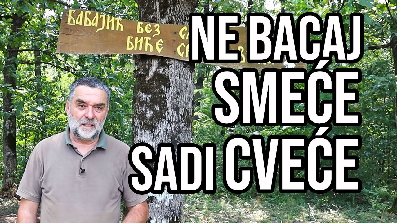 Ne bacaj smeće sadi cveće - YouTube