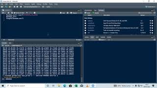 GENERATING UNIFORM  DATA with R  programming