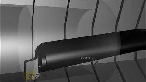 Internal Machining 3D Artistic Rendering Video of CNC machine