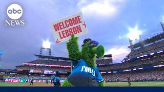 Philly goes wild for LeBron