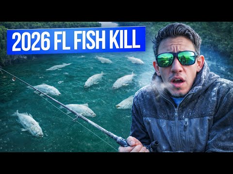 I Documented The 2026 Florida Arctic Freeze Fish Kill...