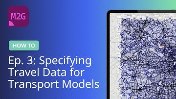 Model2Go Demand Ep. 3: Specifying Travel Data for Transport Models | PTV M2G | Tutorial