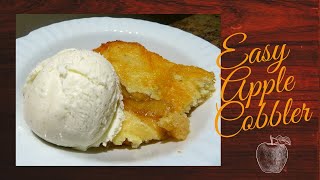 Easy Apple Cobbler | Using Home Canned Apple Pie Filling | Apple Recipes | Apple Cobbler Recipe