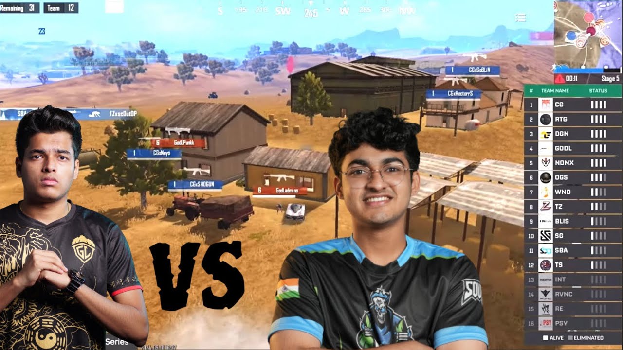 GODLiKE VS CG BMPS QUALIFY 