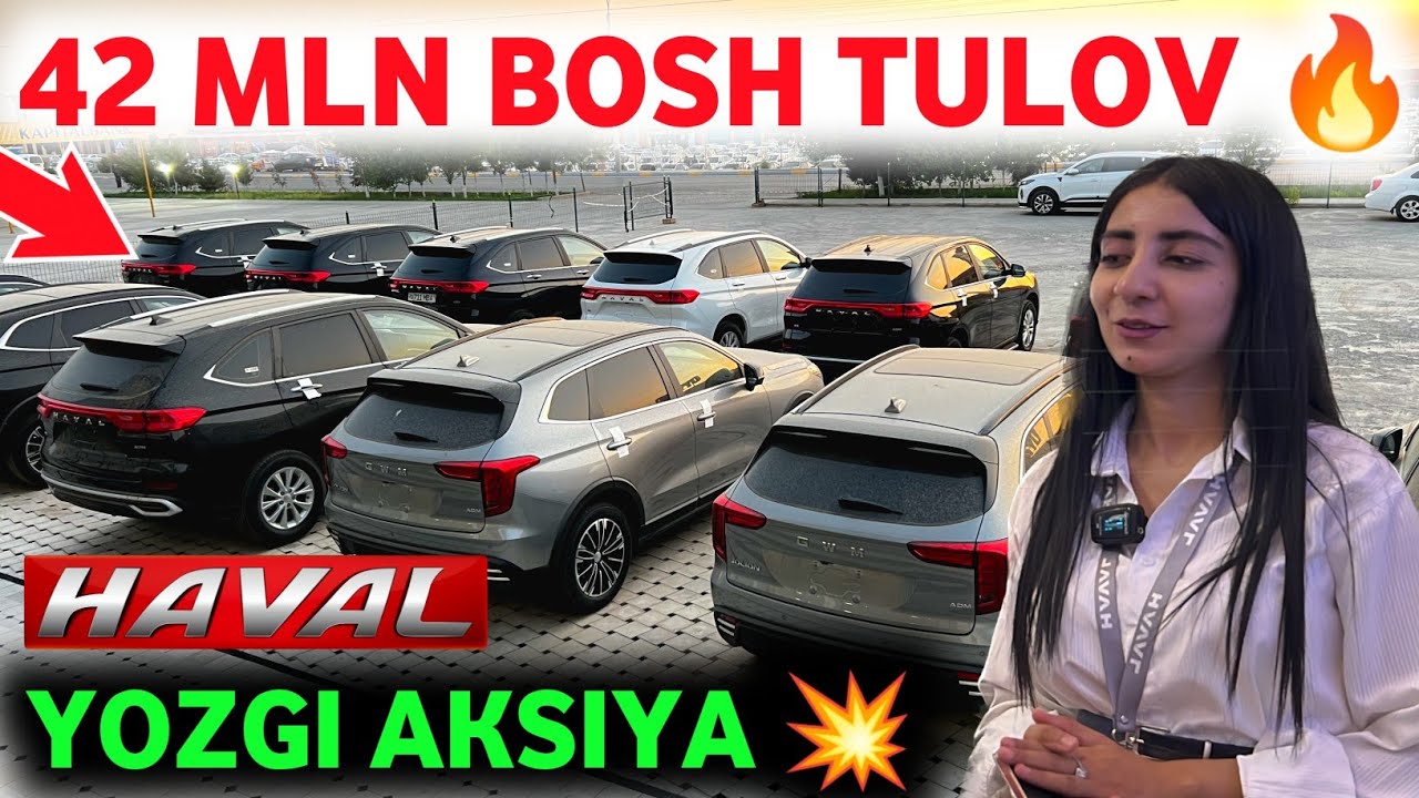😱 42 MLN BOSH TULOV HAVAL OLING 🔥 HAVALQARSHI KATTA AKSIYA ✅ HAVAL NARXLARI 2025 💥 #havalm6