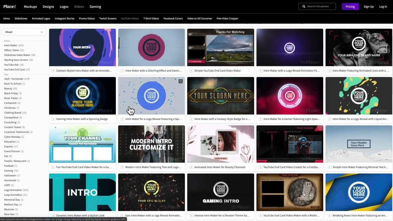 YouTube End Card Template