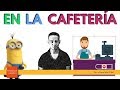 تعلم اللغة الاسبانية 56 محادثة في الكافتريا باللغة الاسبانية 